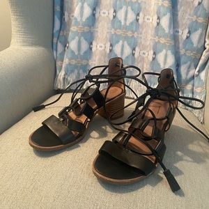 Madewell chunky low heel sandals